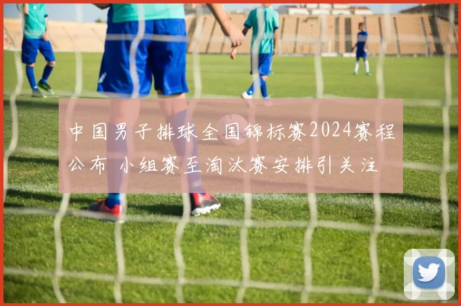 中国男子排球全国锦标赛2024赛程公布 小组赛至淘汰赛安排引关注